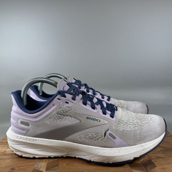 Brooks Womens Launch 9 Purple Running Shoes Sneakers Size 8.5 B - Picture 1 of 9